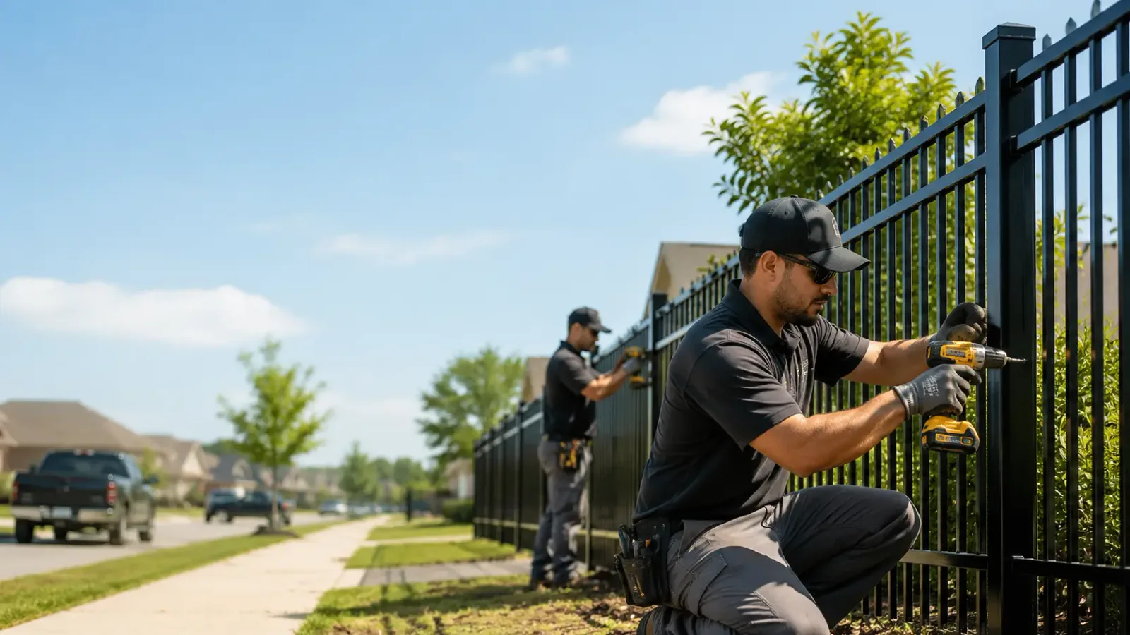 Metal Fence Installation in Valparaiso, NE